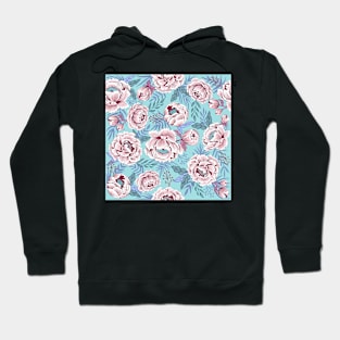 Vintage Peonies Hoodie